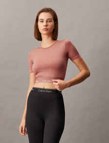 Modern Sport Short Sleeve Tee, Antique Pink, hi-res