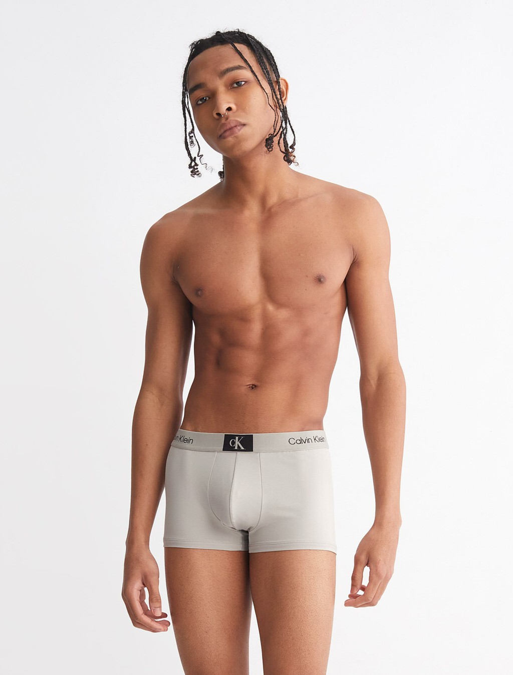 Calvin Klein 1996 Micro Low Rise Trunks, Authentic Grey, hi-res