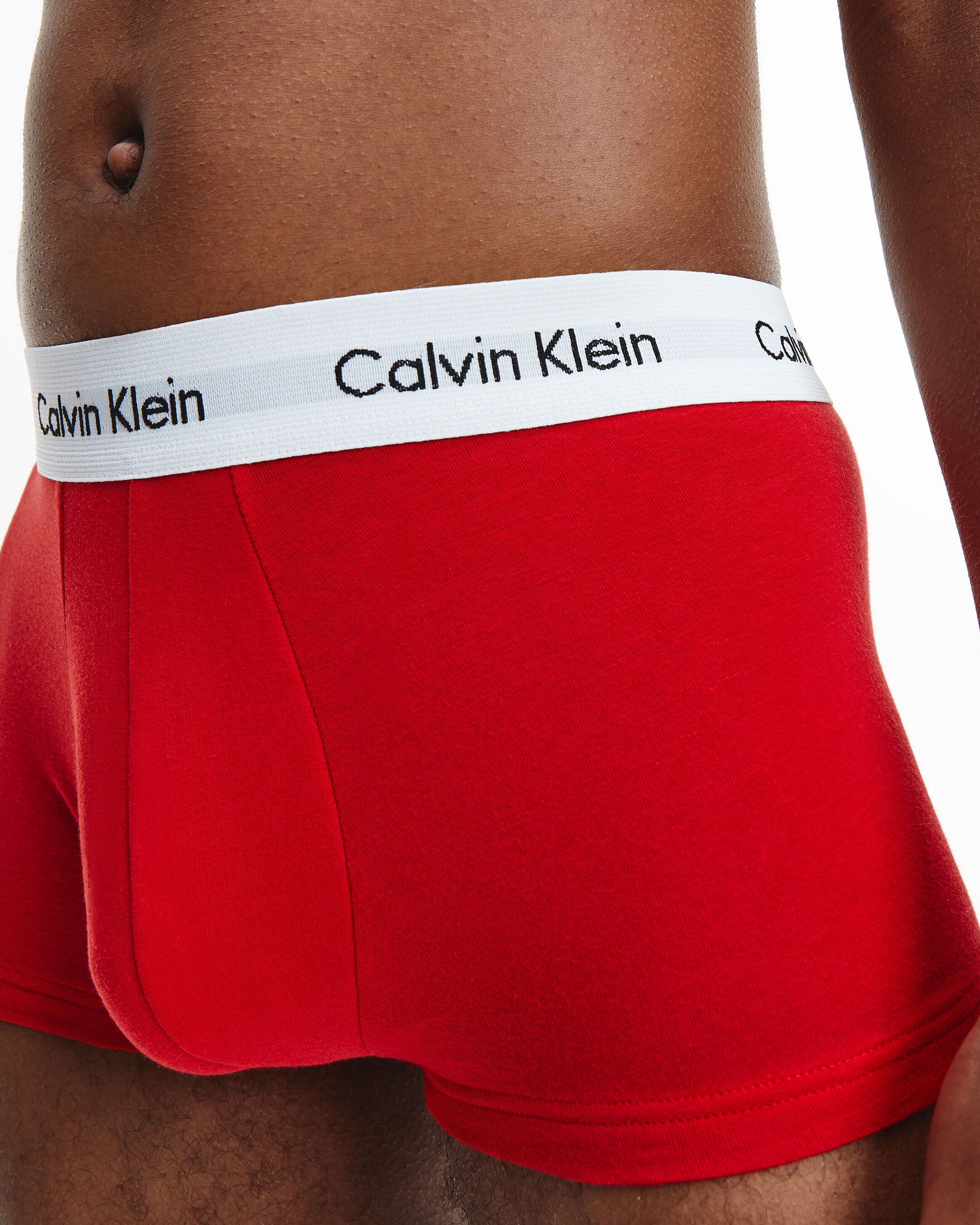 Calvin Klein Jeans RISE TRUNK X3 Marine / Blue / Black - Free