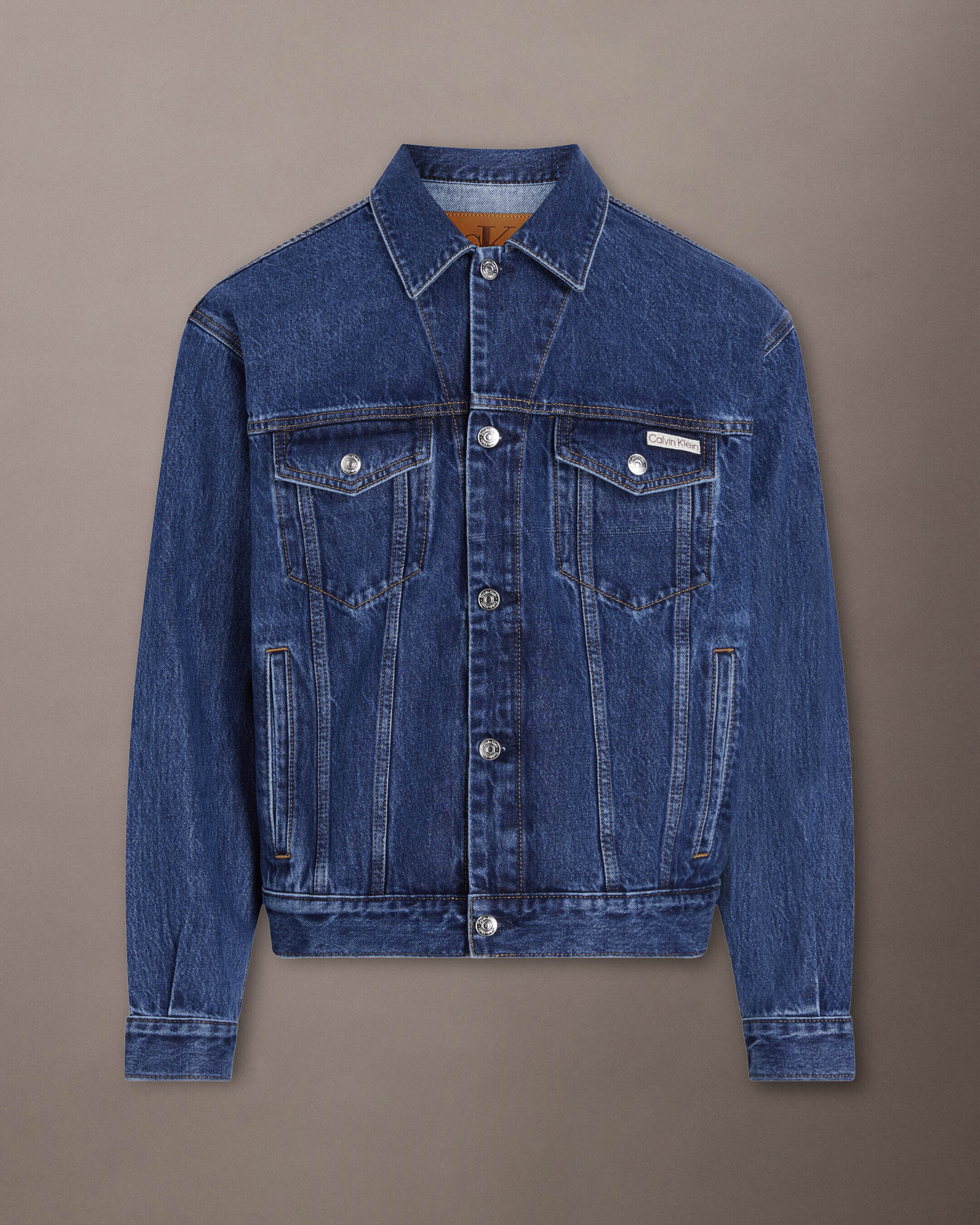 Calvin Klein Sport Denim Field Jacket size XL/Japan FedEx | eBay