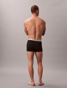 3 Pack Trunks - Micro Stretch, Black Body W/ Moon Mist Logo/ Black Body W/ Spray, hi-res