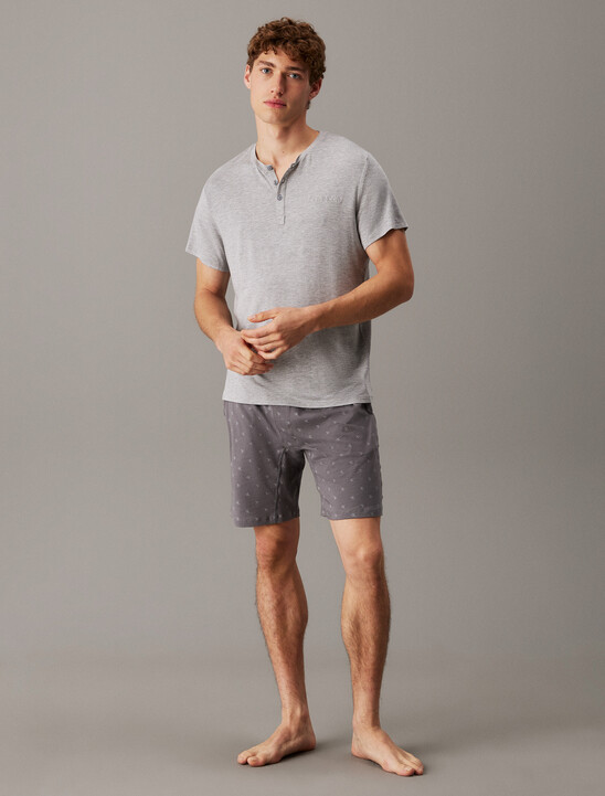 Ultra Soft Modal Henley Sleep T-Shirt