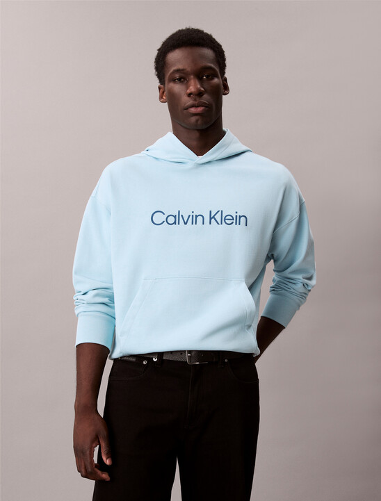 經典標誌毛圈布連帽運動衫