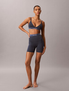 Icon Cotton Modal Shapewear Shorts, 21704 Denim Emblem Pageant Blue, hi-res