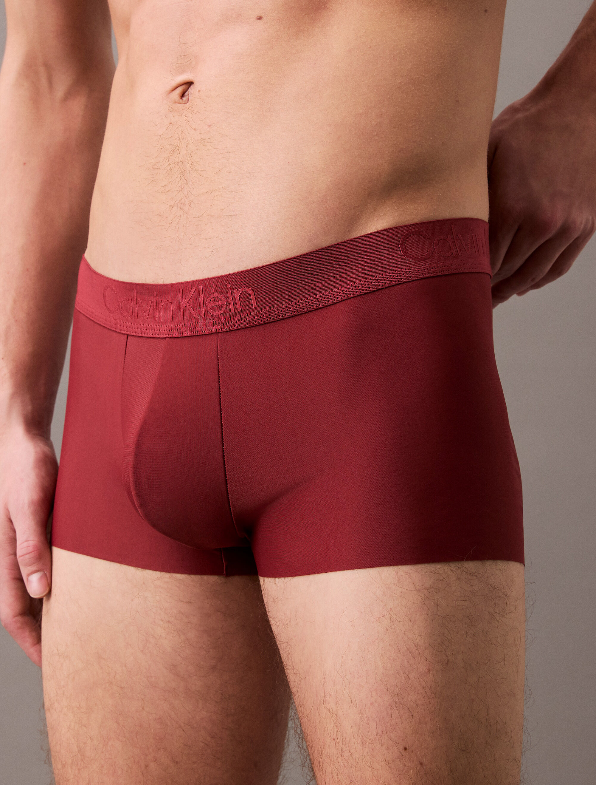 CK Black Microfiber Hip Brief | red | Calvin Klein Taiwan