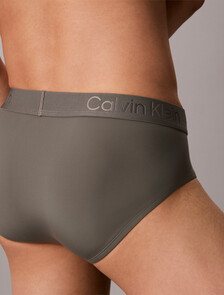 CK Black Microfiber Stretch Hip Brief, Platinum Rust, hi-res