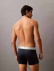 Brushed Microfibre Stretch Boxer Brief, Blue Nights, hi-res