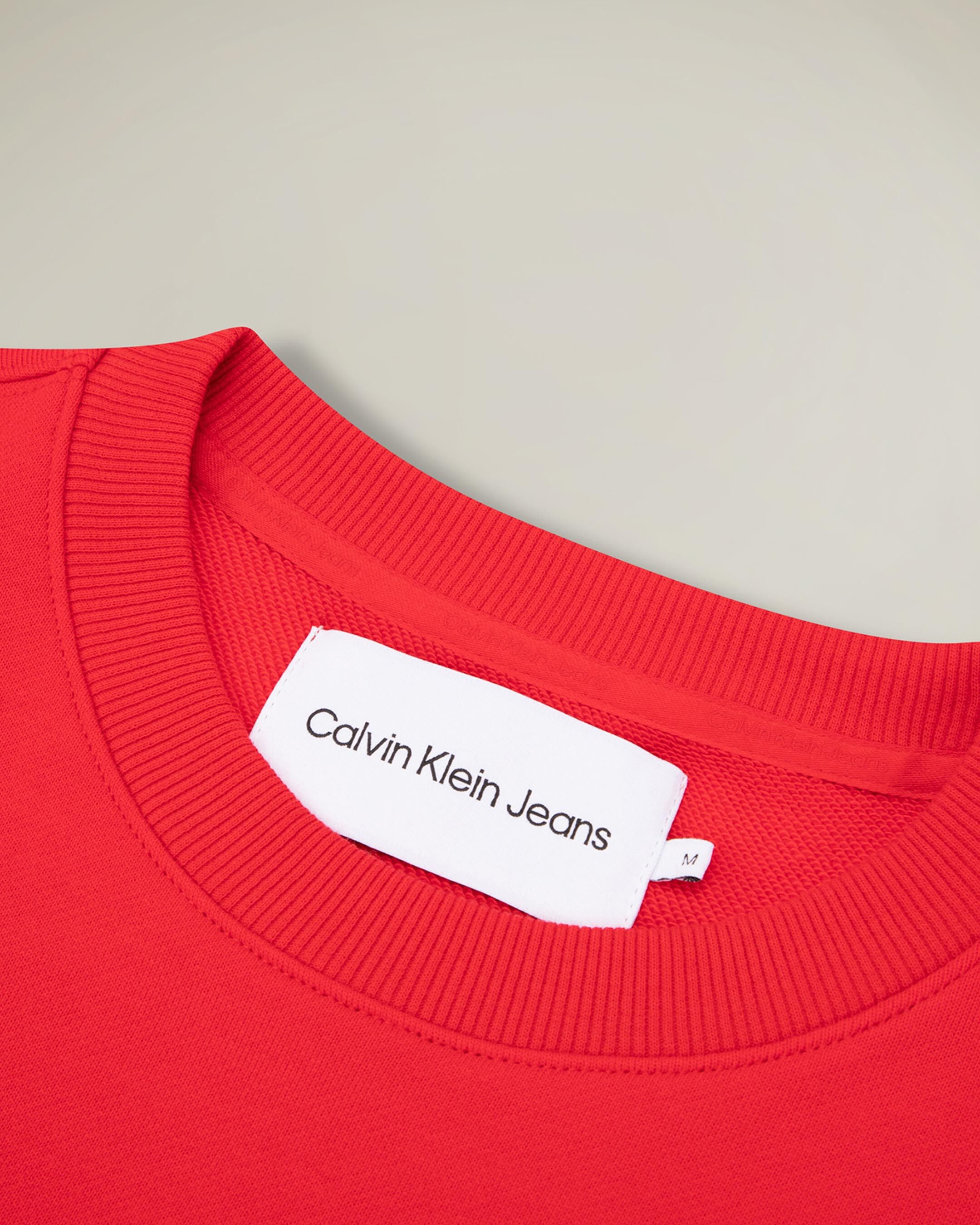 Calvin klein jeans red sweatshirt on sale