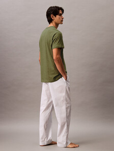 純棉圓領睡裝 T 恤, Gray Labyrinth, hi-res