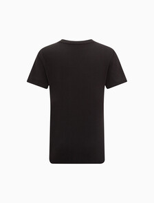 Shrunken Institutional Logo Tee, Ck Black, hi-res