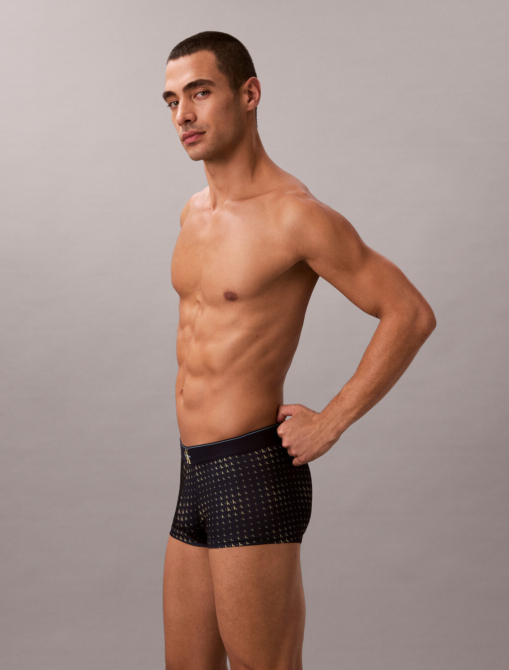 Monogram 圖案低腰平口內褲, SORTING LOGO SHORELINE, hi-res