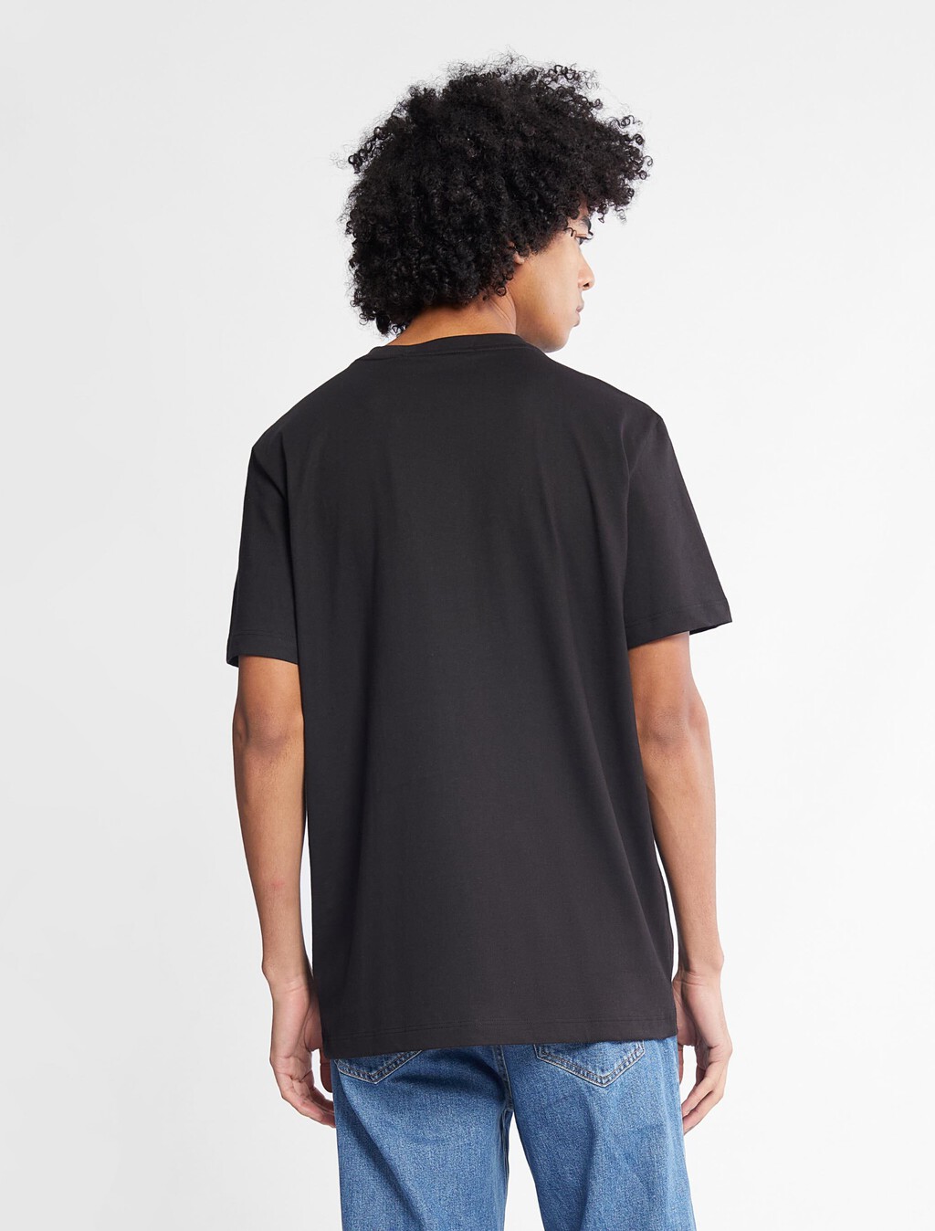 Hyper Real Box Logo Tee, Ck Black, hi-res