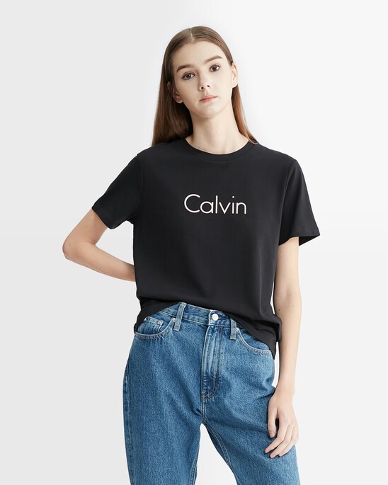 CALVIN 直身T 裇