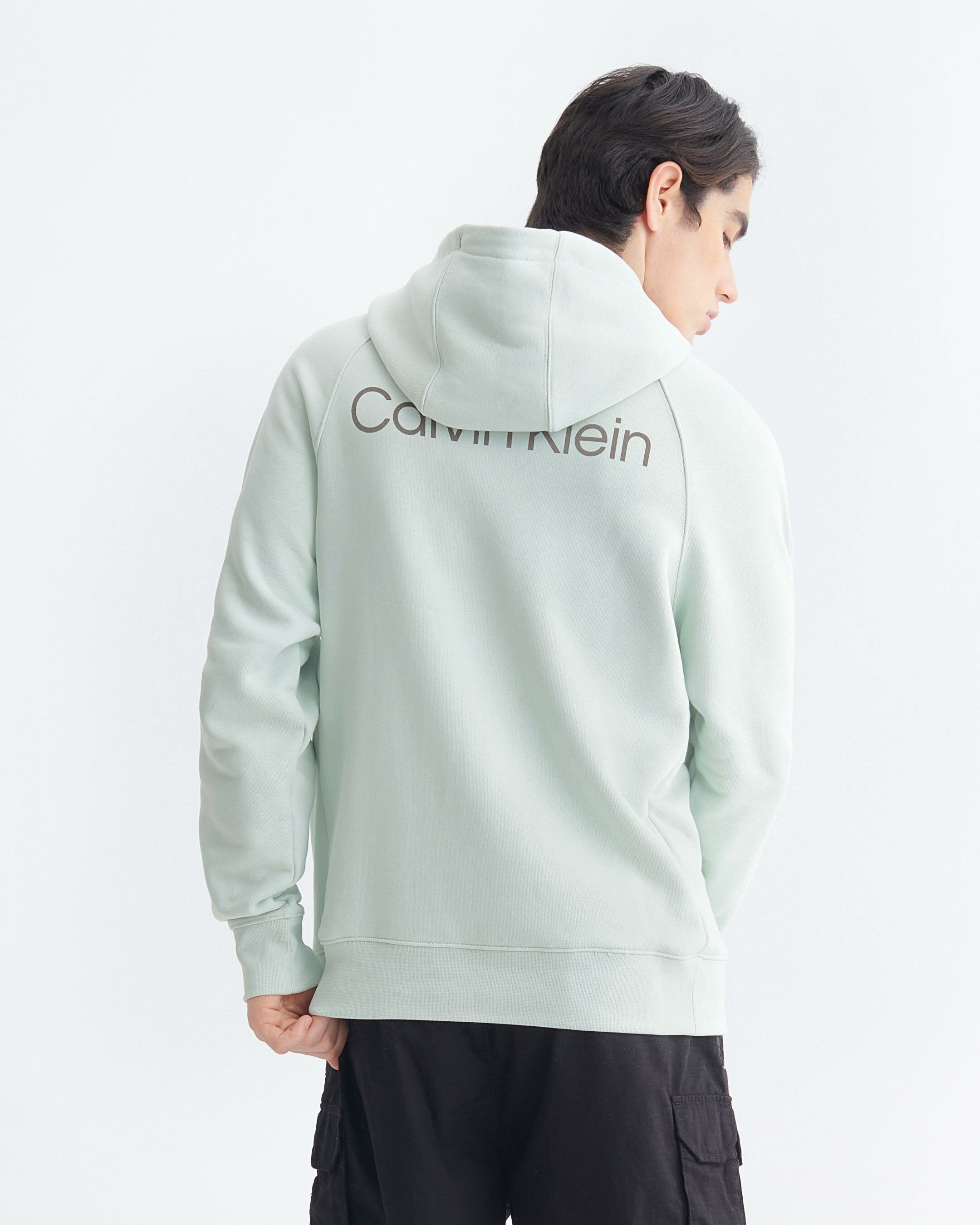 Calvin klein hoodie cheap green