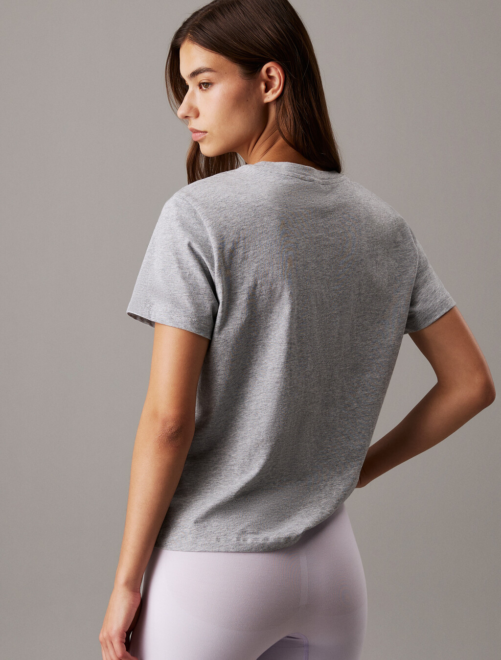 Classic Logo Lounge Tee, B10 Grey Heather, hi-res