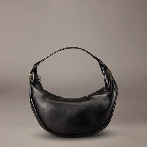 CK Pinched 柔軟新月包 CK Black