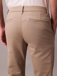 Stretch Cotton Slim Chino, Vintage Khaki, hi-res