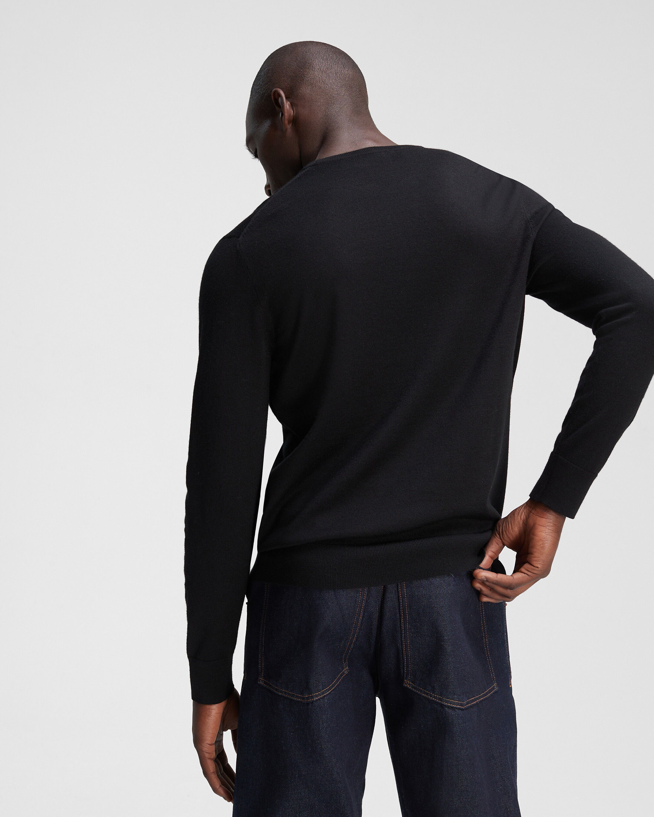 Calvin klein extra fine merino sweater top