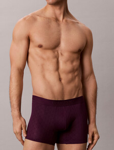 CK Black Emblem 標誌平口內褲, Dark Purple, hi-res