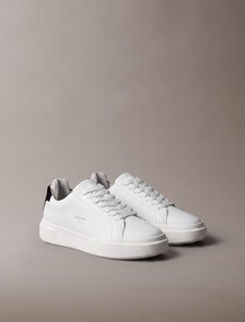 CK Monogram 厚底休閒鞋, Bright White/Black/Light Grey, hi-res