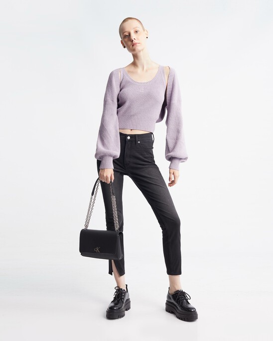 CKJ MINIMAL Monogram 鏈帶斜肩包