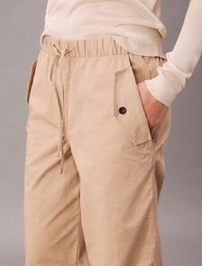 Cotton Twill Cargo Pants, Oxford Tan, hi-res