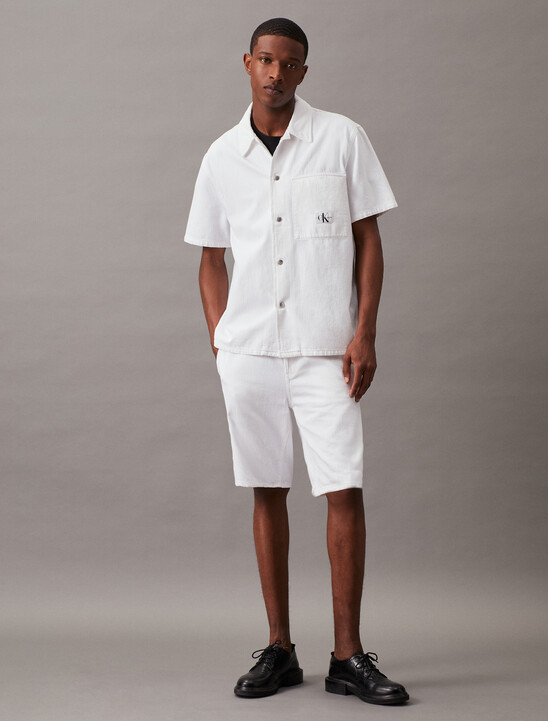 Denim Short Sleeve Shirt