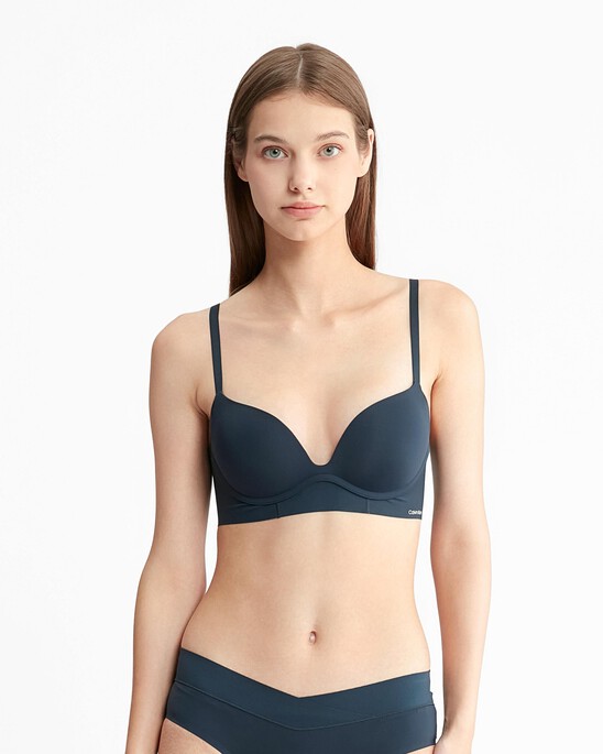 Seamless super push-up bra