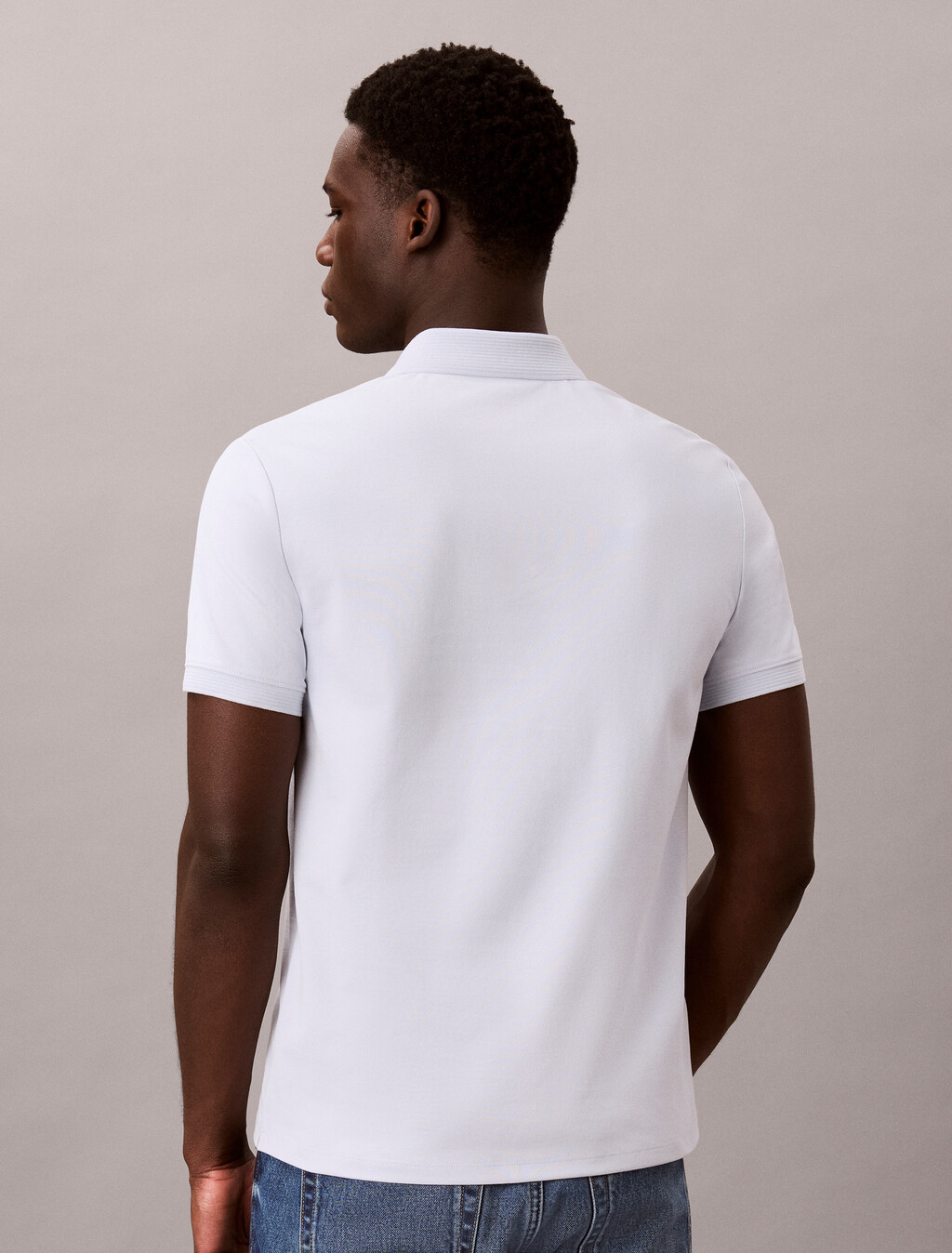 Cooling Pique Ottoman Collar Polo, Plein Air, hi-res