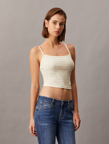 2 in 1 Rib Knit Slim Cardigan, Ivory, hi-res