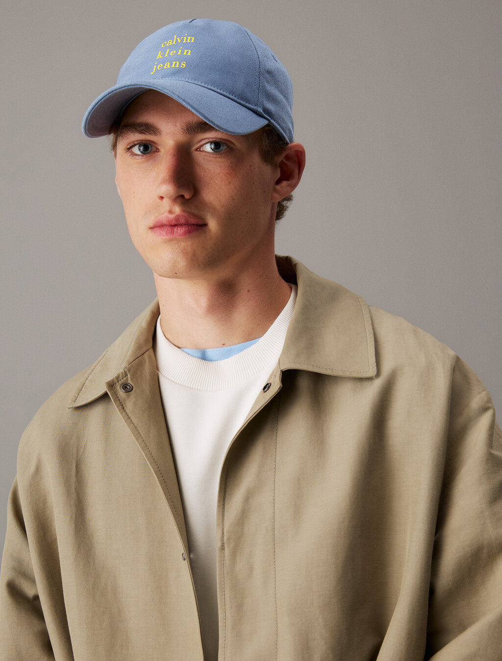 Twill Logo Cap, Faded Denim, hi-res