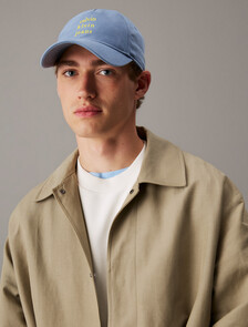 Twill Logo Cap, Faded Denim, hi-res