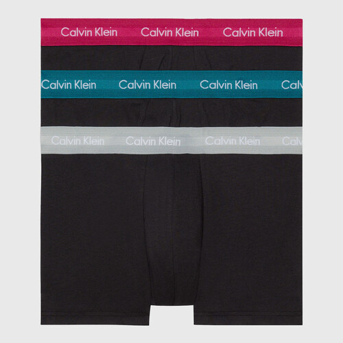 Cotton Stretch 低腰貼身短版四角褲（3 件組） BLACK BODIES