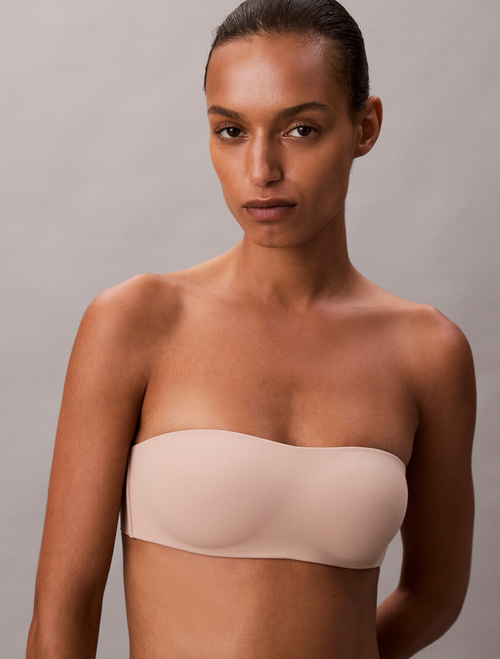 Strapless Bandeau Bra - Perfectly Fit, Cedar, hi-res