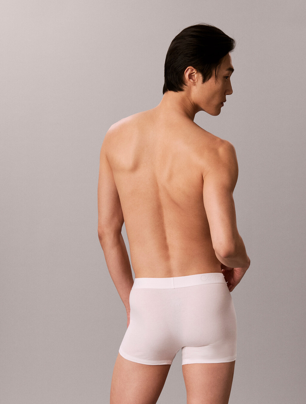 Trunks - CK Black Cotton, Classic White, hi-res