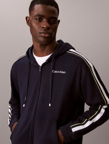 棉質混紡毛圈布連帽外套, Shoreline, hi-res