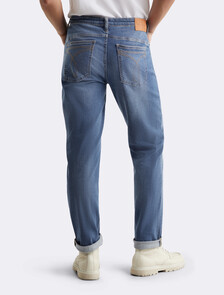 CKJ 027 Stretch Body Jeans, Acd Mid Blue, hi-res