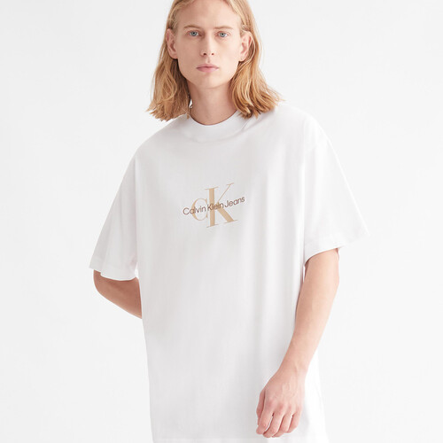 ARCHIVAL NEUTRALS MONOGRAM T 恤 BRIGHT WHITE