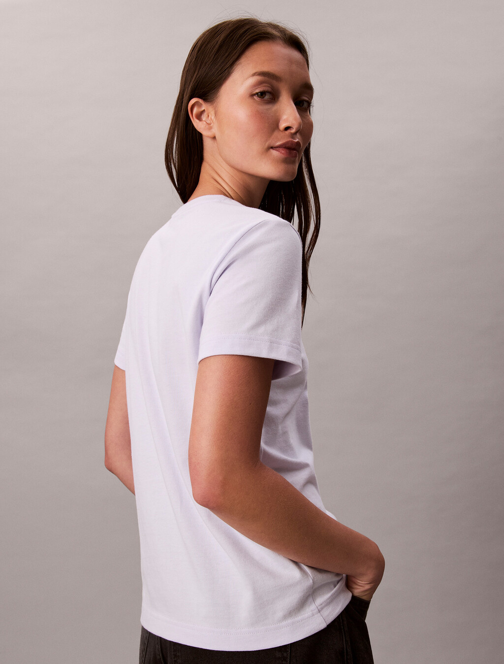 Archive Jersey Crewneck Tee, Lacey Lilac, hi-res