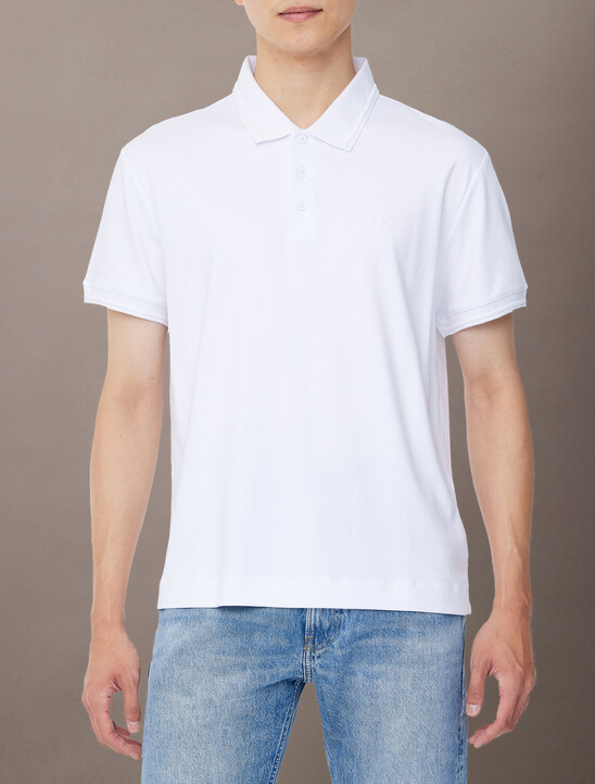 Monogram 壓花標誌飾邊 Polo 衫