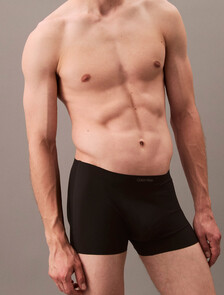 CK Black Bonded Low Rise Trunk, Black, hi-res