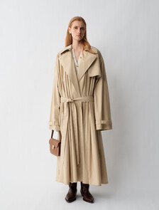 Mireille Trench Coat, Eucalyptus, hi-res