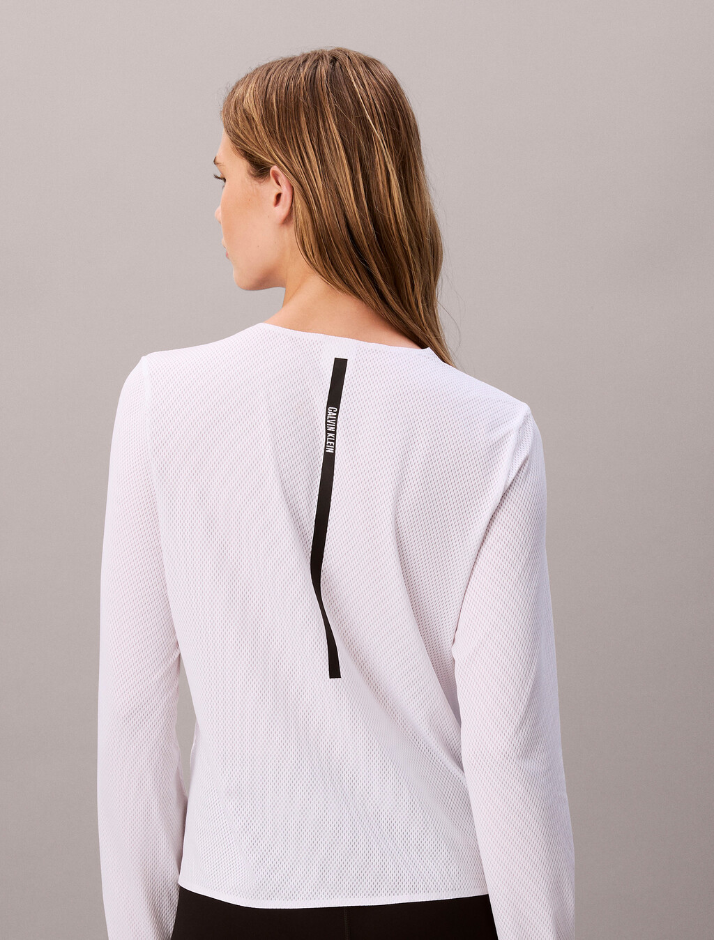 Intense Power 網眼上衣, Brilliant White, hi-res