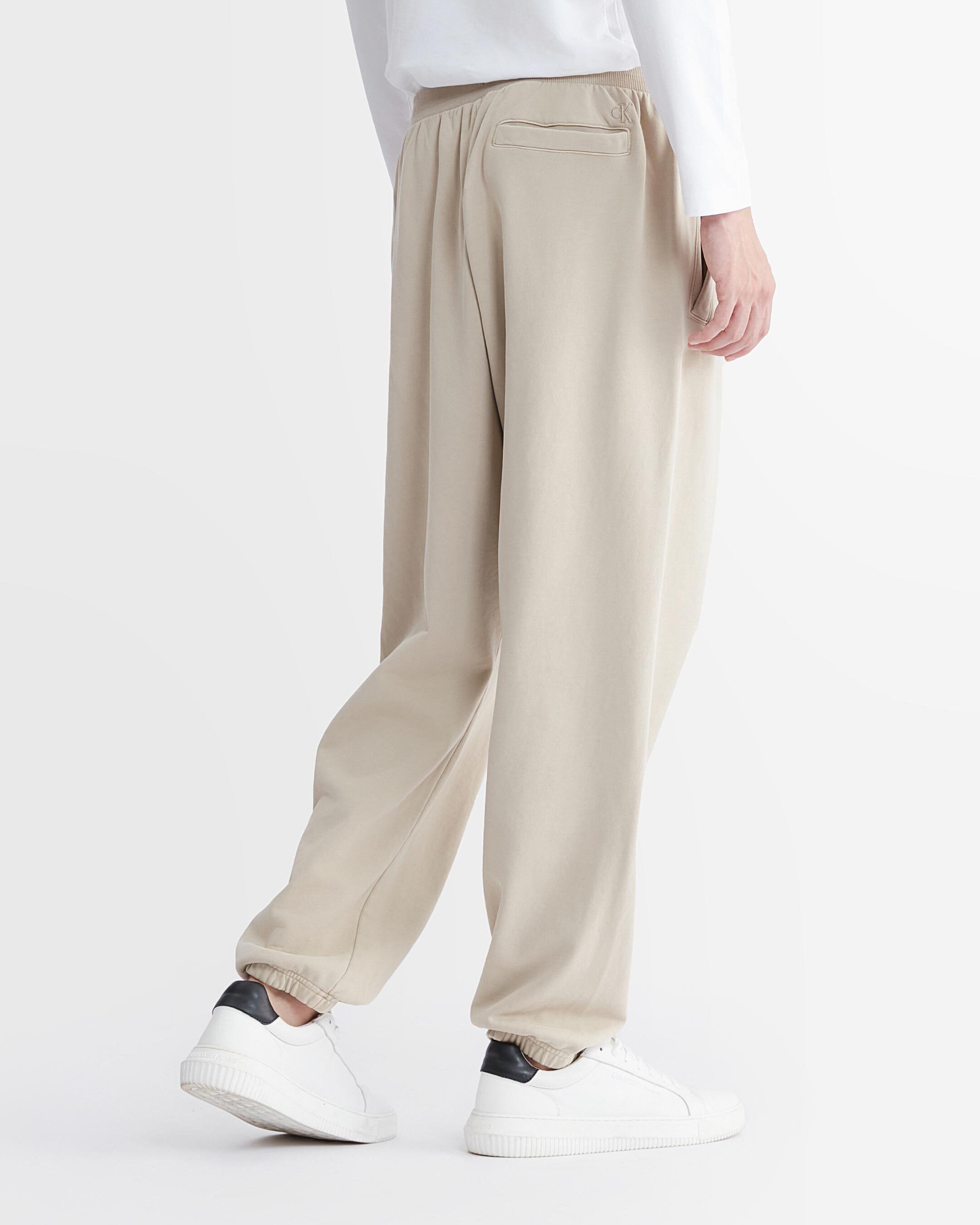 Calvin klein on sale white sweatpants