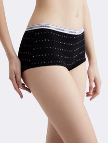 Modern Logo Hipster Panty, HORIZONTAL_BLAC, hi-res