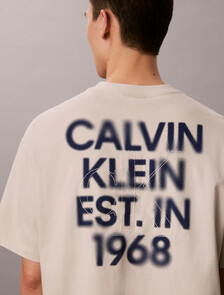 Oversized Back Logo T-shirt, Moonstruck, hi-res