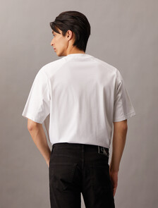 Cooling Relaxed Tee, Bright White, hi-res