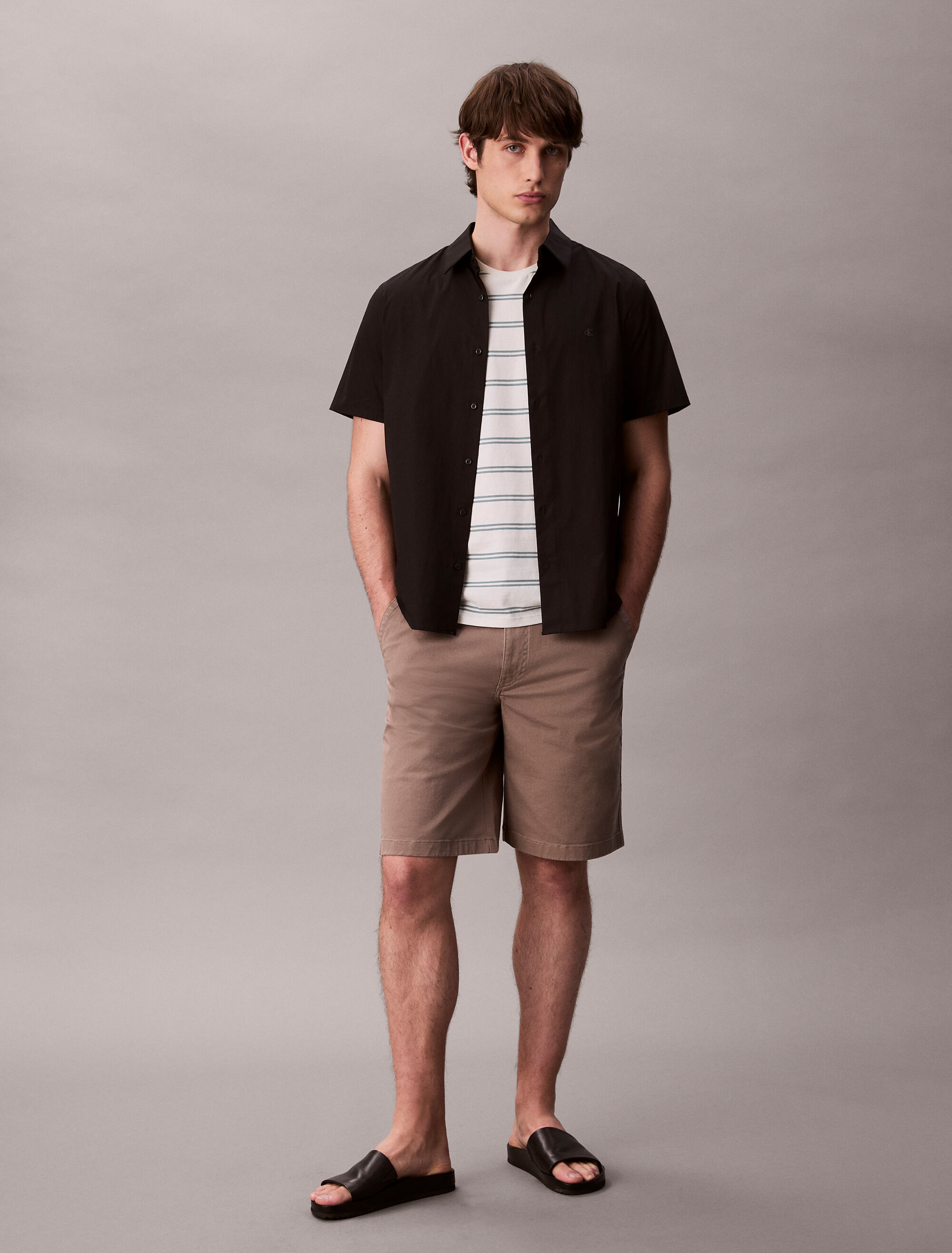 90s Baggy Chino Short | brown | Calvin Klein Taiwan