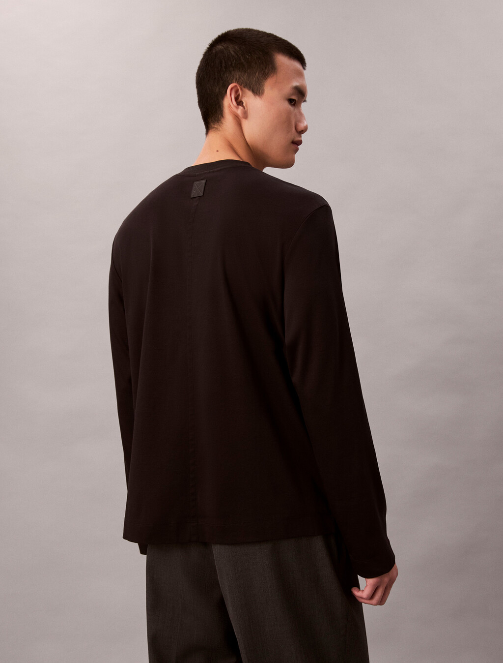 Premium Long Sleeve Tee, Black, hi-res