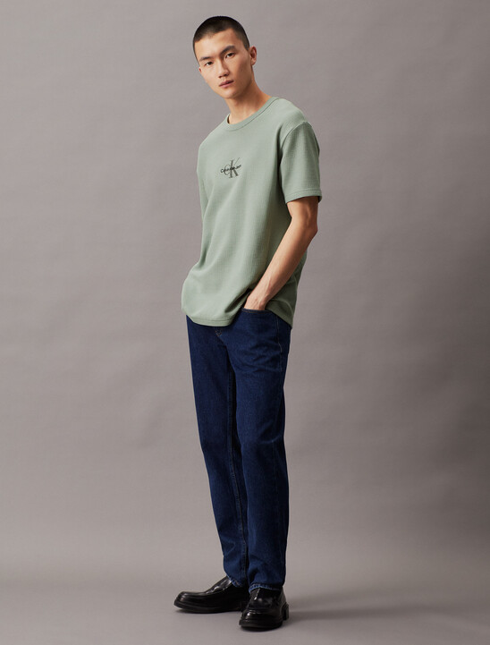 華夫格 Monogram 標誌寬鬆 T 裇